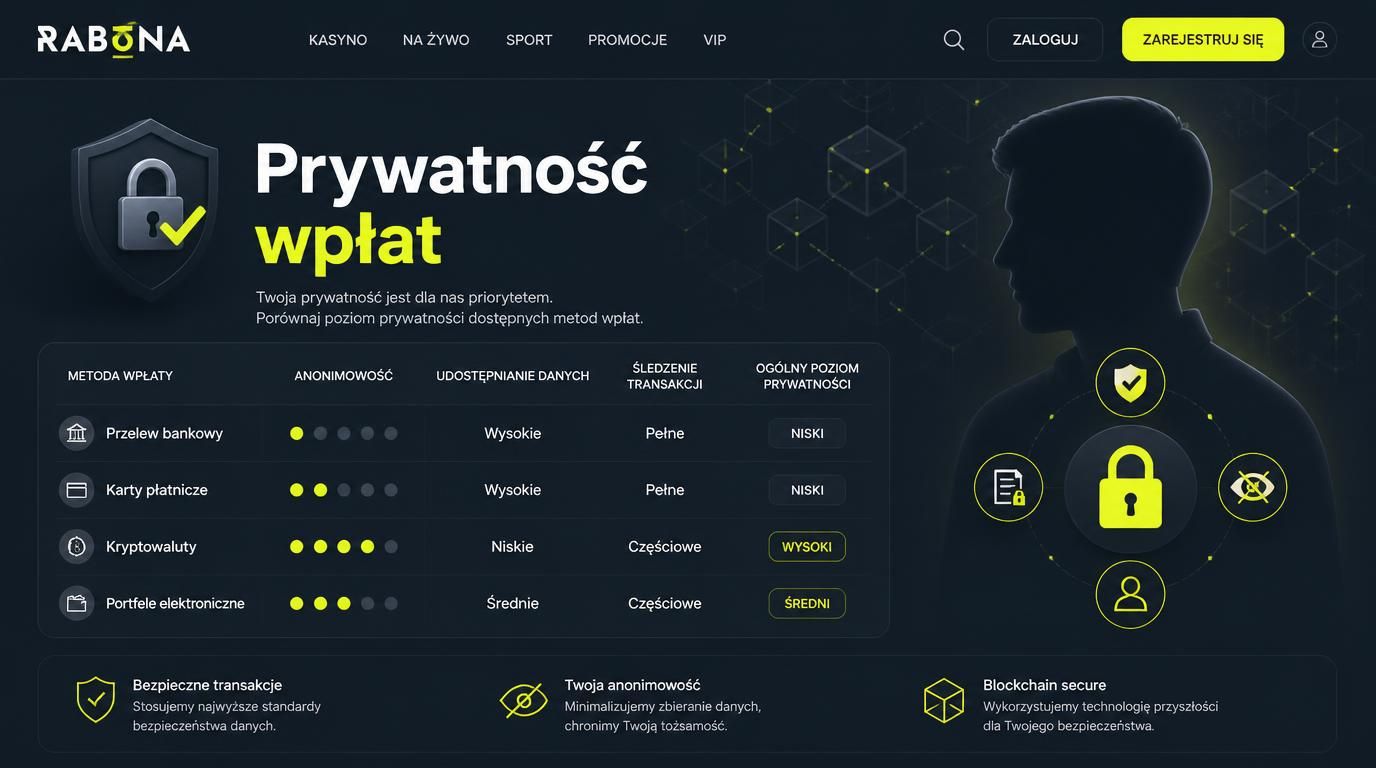 Porównanie prywatności metod płatności: bank, karta, krypto i portfele